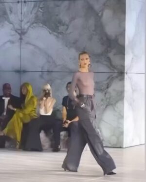 Anja Rubik Instagram - Loved every part of it! 

Saint Laurent by 
Anthony Vaccarello S/S24 

#saintlaurent #anthonyvaccarello #ss24