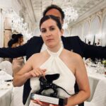 Anja Rubik Instagram - The Special Jury Prize for Agnieszka Holland for “Green Border”! Thank you, Agnieszka for your remarkable and constant commitment to human rights, human dignity and the truth. @labiennale @holland.agnieszka @kasiadamik #venicefilmfestival Venice, Italy