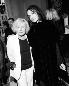 Anja Rubik Instagram - Celebrating the wonderful @dalle.beatrice and her new movie “La Passion selon Beatrice” by Fabrice du Welz. Thank you @anthonyvaccarello and @ysl for a beautiful night filled with so much beauty, love and laughter.