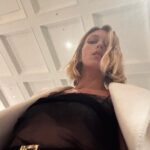 Anja Rubik Instagram - Celebrating the wonderful @dalle.beatrice and her new movie “La Passion selon Beatrice” by Fabrice du Welz. Thank you @anthonyvaccarello and @ysl for a beautiful night filled with so much beauty, love and laughter.