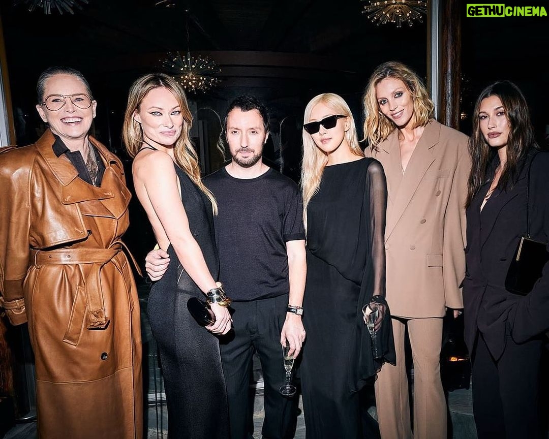 Anja Rubik Instagram - 🖤 @anthonyvaccarello @ysl