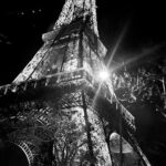 Anja Rubik Instagram - Saint Laurants first row✨ #saintlaurent #parisfashionweek #fw23 Eiffel Tower, Paris, France