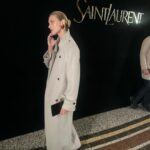 Anja Rubik Instagram - About last night. @ysl @anthonyvaccarello Men’s Winter 24 #saintlaurent #ysl #parisfashionweek #winter24 #paris Bourse de Commerce - Pinault Collection