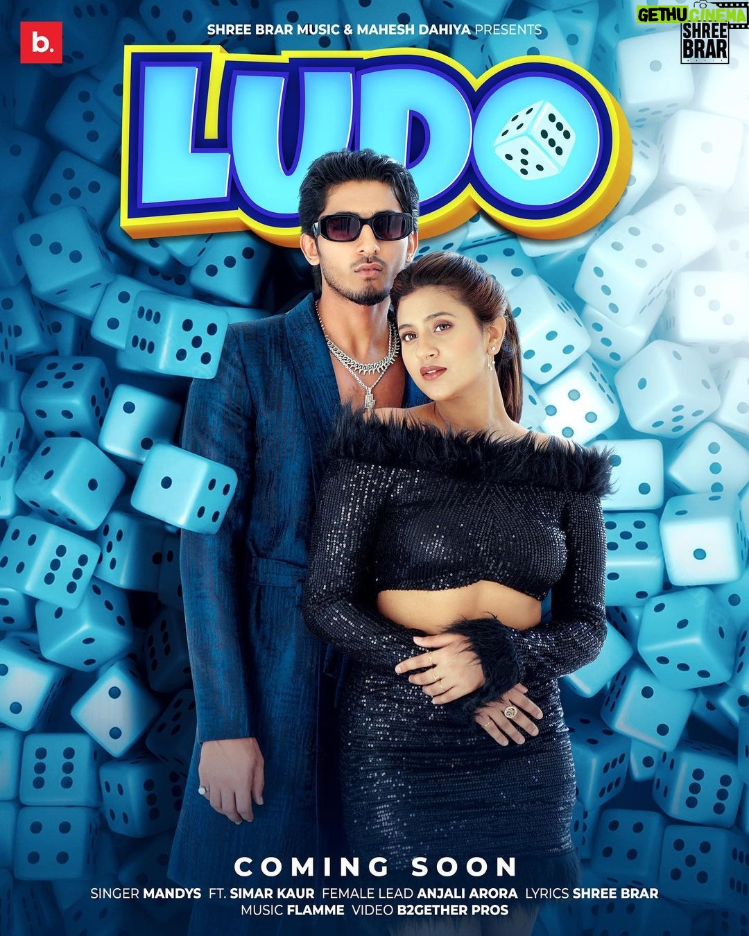 Anjali Arora Instagram - This song is fire🔥 #ludo #anjaliarora #comingsoon #verysoon #trending @anjimaxuofficially @officialmandys1 @iamsimarkaur @officialshreebrar @b2getherpros