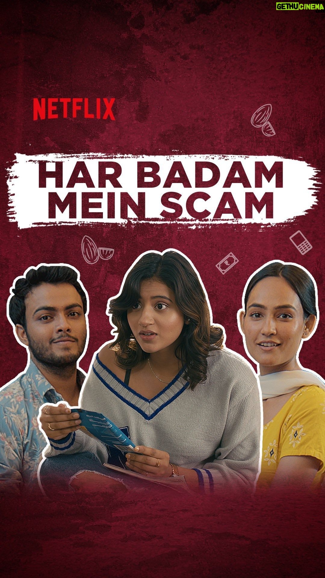 Anjali Arora Instagram - @anjimaxuofficially's investment: Game Changer 🤑 or Grave Danger☠️? Get ready for even bigger scams because Jamtara Season 2 is now streaming! #JamtaraOnNetflix @viacom18studios @tippingpointfilms #SoumendraPadhi @trishant87 @ss_this_side @deokanishka #AshwinVarman @itsmonikapanwar @anshumaan_pushkar @amit.sial @dibyenduofficial @akshapardasany @ajit_andhare