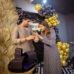 Anjali Arora Instagram - Laddooo Happy birthday 🎈 #anjaliarora #akashsansanwal #happybirthday 📍 @bellusliving 🎂 by @brothersbakeryofficial Gurugram