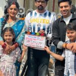 Anjana Singh Instagram – Ganpati Bappa Morya 🙏🏻🧿
#newfilm 
#muhurat 
After long time working with @manjulthakurofficial Sir
#blessed