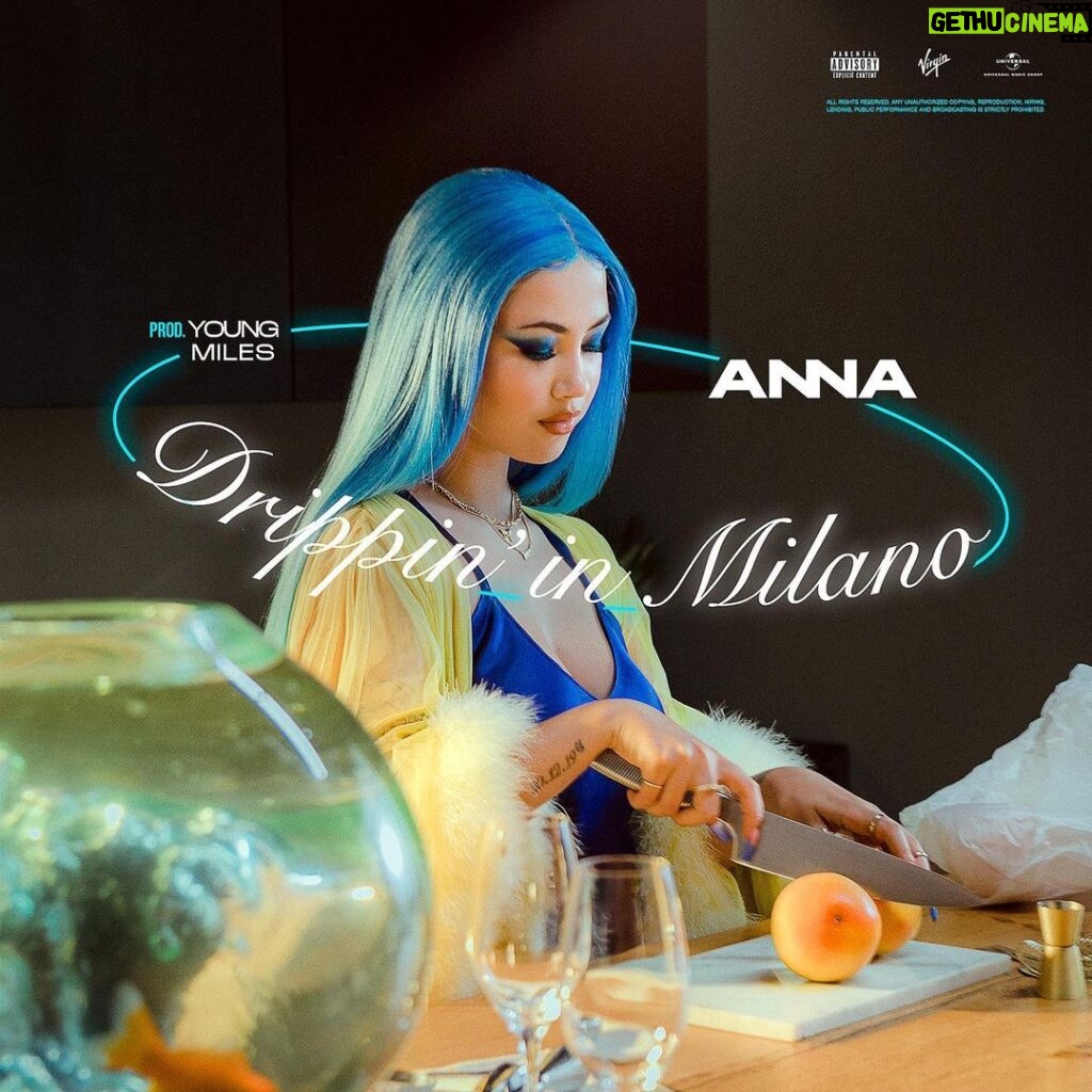 Anna Pepe Instagram - Drippin’ in Milano, il mio nuovo singolo, fuori venerdì 🦋