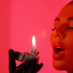 Anna Sedokova Instagram - Man may have discovered fire,but women discovered how to play with it 🔥 Song #Кошка Album #Сердцевбинтах Video @paashuu Photo/Idea @olllyvento Makeup @nataliiamakeupartist Hair @juls.passion Style @victoriasmirnoff 🔥🔥🔥