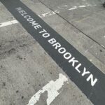 Anna Sedokova Instagram - Just a couple of pictures from Brooklyn to remember… Несколько картинок которые хотелось бы сохранить . Мой первый автограф на баскете . Первый Brooklyn. Первый мост . И первая рикотта с трюфельным медом 🤤 Barclays Center