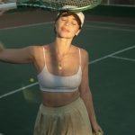 Anne Curtis Instagram - If you can’t perform, japorms in @our.recess 🎾 I just might be taking up a new sport this year. Wearing RECESS everything. • Double time skirt - chai • Ace bra - chalk • Scrunch sock - snow • RECESS Nalgene Bottle 📷 @luisruizzzz