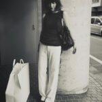 Anne Nakamura Instagram - 🖤🤍 @oldceline / Tops @gabrielacollgarments / Bottom & Bag Vintage / Shoes