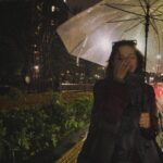 Anne Nakamura Instagram - ☔️🌧️🌃🤹🏻 @moorer_official / Vest @lemaire_official / Bottom @repossi / 💍