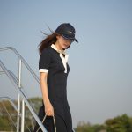 Anne Thongprasom Instagram - หนีฝุ่นกรุงเทพ 😍 … Ready for a good new day in Tommy Hilfiger Polo Shirt Dress. Have a lovely day ka :) #TommyHilfiger #TommyHilfigerTH @tommyhilfiger Sea Of Love Pattaya