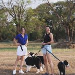 Anne Thongprasom Instagram - วันรวมตัว ครอบครัว #BorderCollie 🐶🐶🐶🐶 #MySundayRoutine 🌥️ 📸 @atinnabhan Bounce dog sport Center