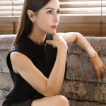 Anne Thongprasom Instagram - Accessorizing with earrings can enhance your everyday look and complement your style. 😊 @louisvuitton #LVBlossom #LVFineJewelry