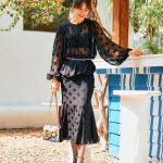 Anne Thongprasom Instagram - Feeling the spring vibes 🍃#DGPS24 #DolceGabbana #DGGirlsBag