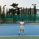 Anne Thongprasom Instagram - เราจะไปให้ครบ ทุกวงการกีฬา😘 🎾🐶🤍