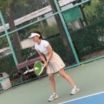 Anne Thongprasom Instagram - เราจะไปให้ครบ ทุกวงการกีฬา😘 🎾🐶🤍