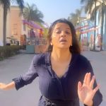 Antara Biswas Instagram – Hum To Bilkul Nahi Bhaagte For 💰… Sirf Sunday Ke Din bhaagte Bhaagte shoot Pe Aa Gaye 😂😂😂 Ramdev Studio
