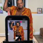 Anthony 'Spice' Adams Instagram - Stretchmark Simmons is everywhere and nowhere at the same time!! 😂😂😂😂 Fueled by @stacker2energy of course! Click the link in my bio for more. #ad #BiteBackwiththeStack #Stacker2Chew #Stacker2Partner
