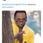 Anthony 'Spice' Adams Instagram - Bwhahahahahahhaah!!! @stephenasmith 😂😂😂😂😂