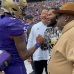 Anthony Anderson Instagram – What a weekend, DAWGS!!! Team #HuskyandHandsome met the Huskies. Thanks for the love and congrats on the W. 👏👏 Who else was feelin that #bigpenixenergy …🤣 Washington Husky Football