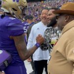 Anthony Anderson Instagram - What a weekend, DAWGS!!! Team #HuskyandHandsome met the Huskies. Thanks for the love and congrats on the W. 👏👏 Who else was feelin that #bigpenixenergy …🤣 Washington Husky Football