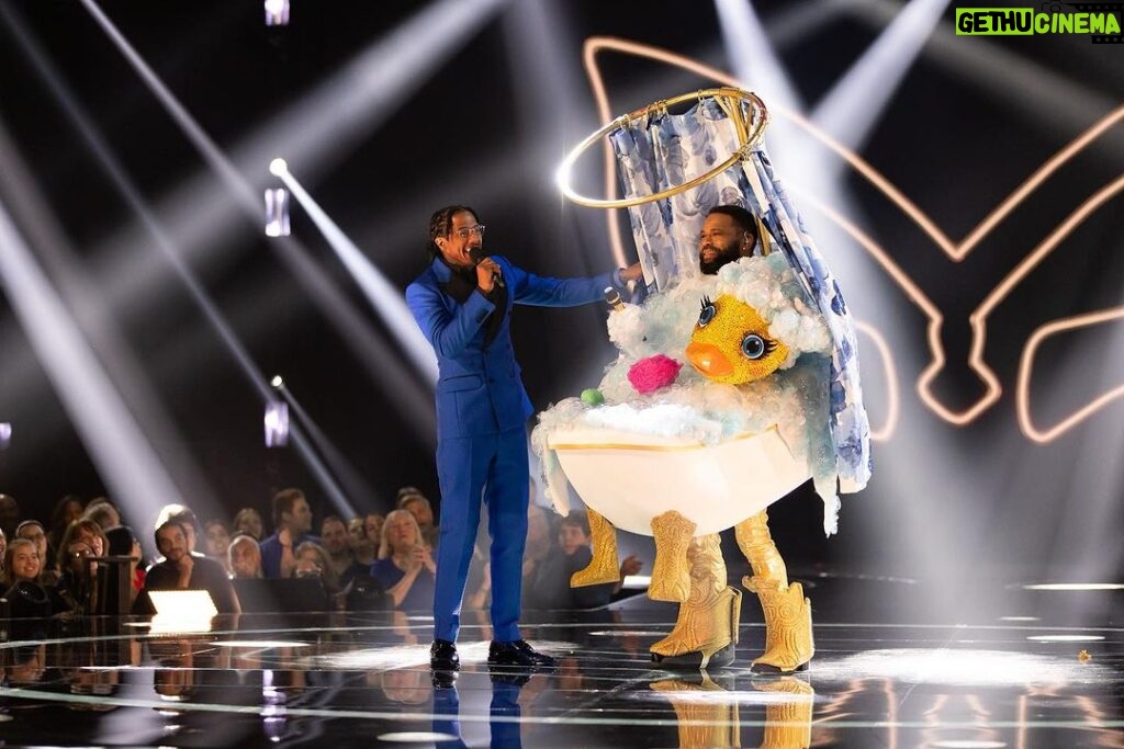 Anthony Anderson Instagram - It was me behind the #RubberDuckyMask! @MaskedSingerFOX will return next week on @FOXTV! #TheMaskedSinger