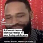 Anthony Anderson Instagram - My mama @theofficialmamadoris is something else. In the middle of our zoom interview she starts folding her draws on camera! Ain’t nobody got time for that! #justakidfromcompton #huskyandhandsome #acbarbeque Cape Town, Western Cape