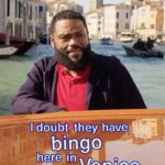 Anthony Anderson Instagram - Honestly rude of Venice to not have bingo 😂 We’re headed to the Floating City on #Trippin’ with @anthonyanderson and @theofficialmamadoris Thursday at 10/9c!
