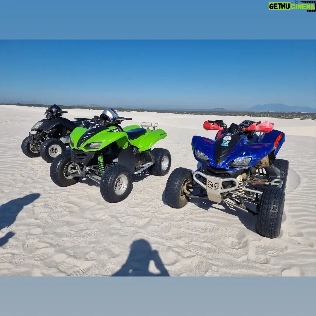 Anthony Anderson Instagram - #atlantisdunes with a kid from compton Atlantis Dunes