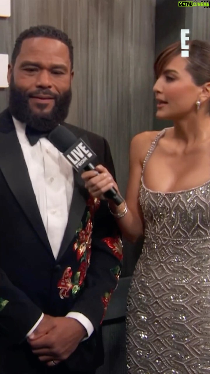 Anthony Anderson Instagram - We’re #trippin over @anthonyanderson making #Emmys history tonight! ⏱️👏 #LiveFromE