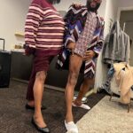 Anthony Anderson Instagram - My mama @theofficialmamadoris was telling folks her legs are more tone than mine! Thoughts? #justakidfromcompton #huskyandhandsome #bigzaddy #legday #acbarbeque Warner Bros. Studio Tour Hollywood