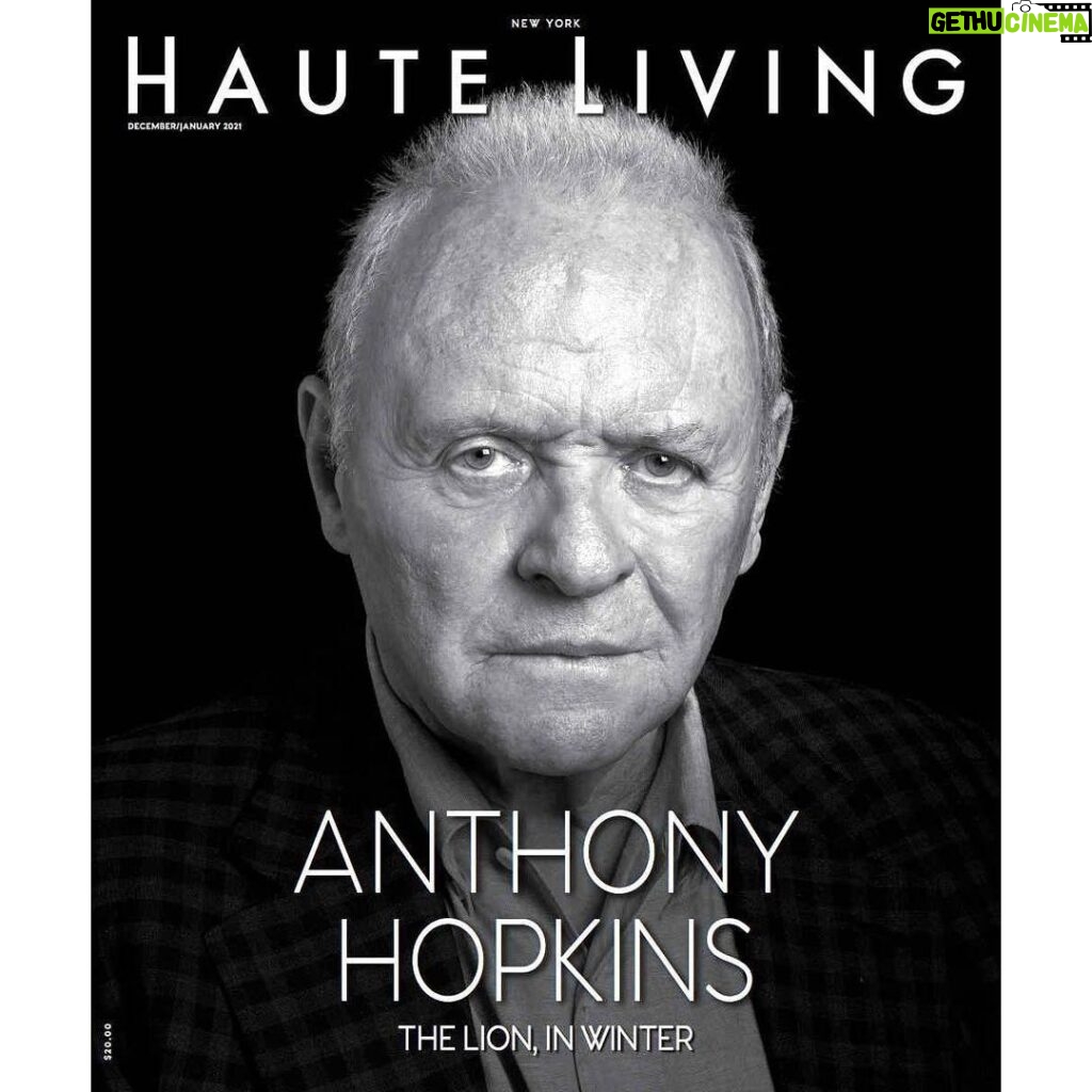 Anthony Hopkins Instagram - Thank you @hauteliving @laurainwonderland__ and @andreasbranch for this article on my upcoming film The Father.
