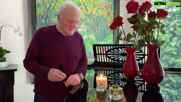 Anthony Hopkins Instagram - Dare to dream. And live the best of life. Thank you for supporting my partnership with @nokidhungry. @anthonyhopkinscollection