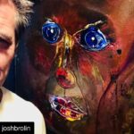 Anthony Hopkins Instagram - It’s an honor to have my painting in your home @joshbrolin
