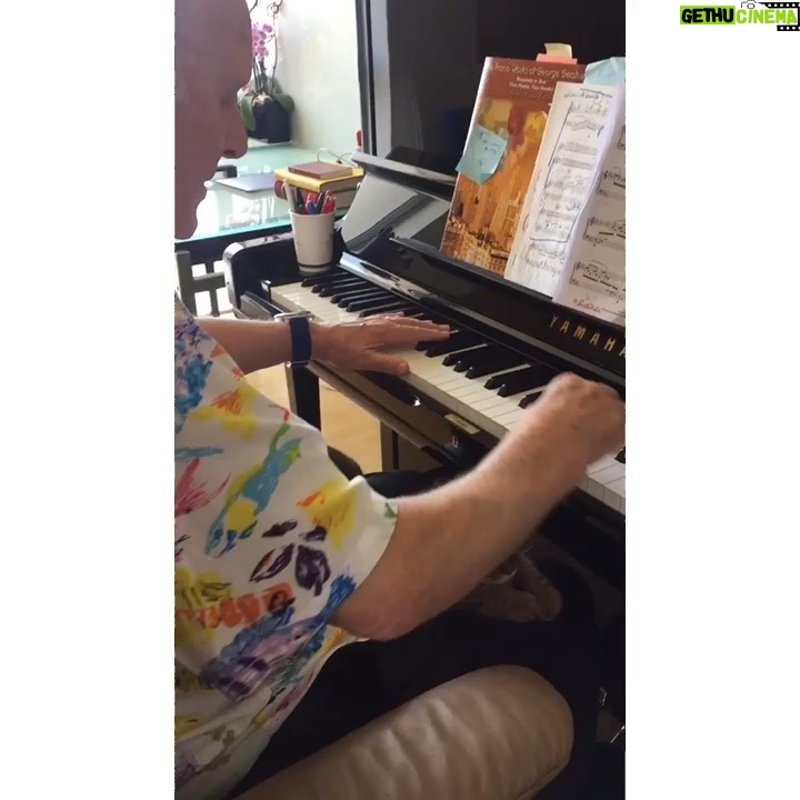 Anthony Hopkins Instagram - The pleasures of my life: a cat, a piano, a book, and a cup of tea.