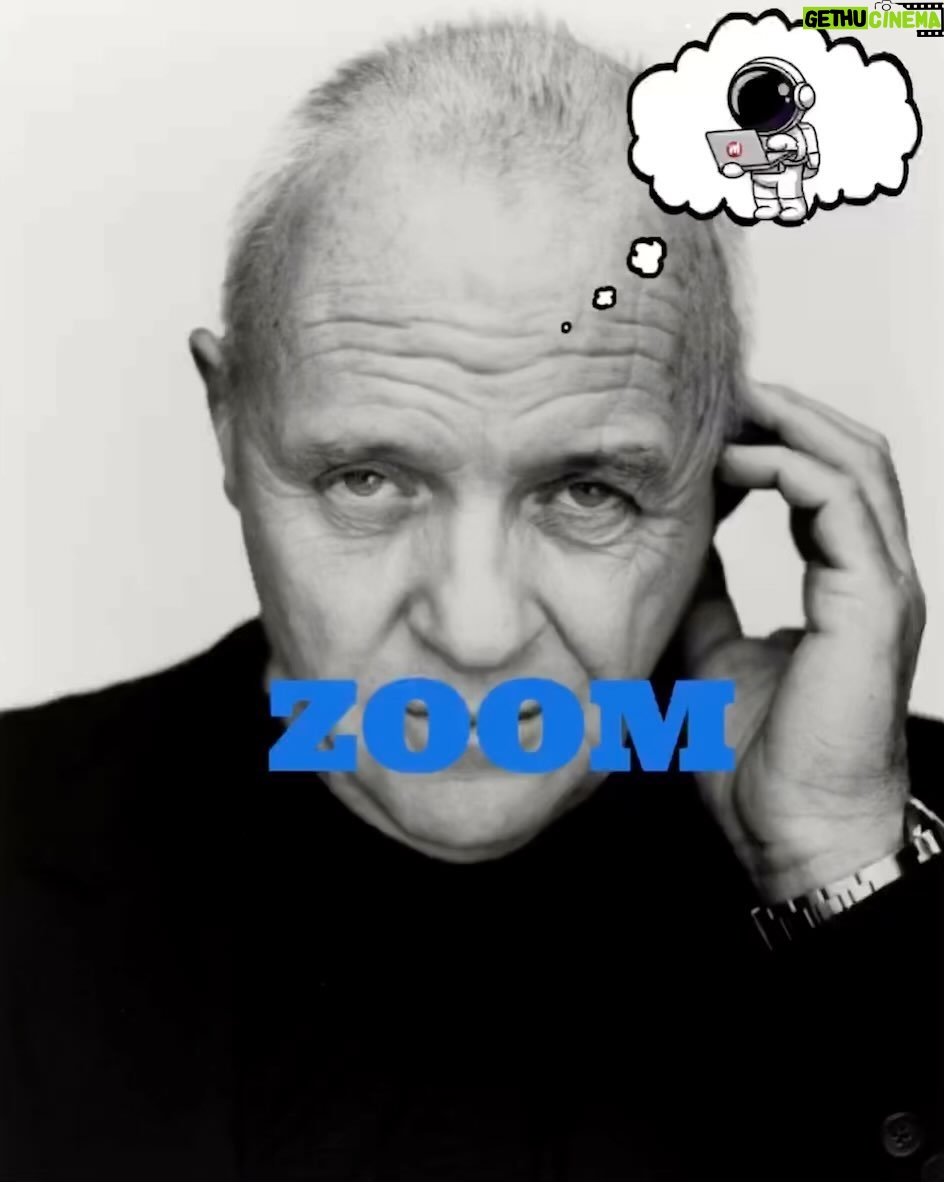 Anthony Hopkins Instagram - Hi zoom buddies, Look forward to meeting all of you on the moon soon. #TheEternalCollection #Utility @opensea @orangecometnft @innercityarts