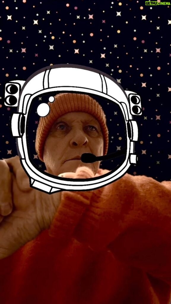 Anthony Hopkins Instagram - That’s one small step for this old Welshman, one giant leap for mankind. #TheEternalCollection @opensea @orangecometnft @innercityarts