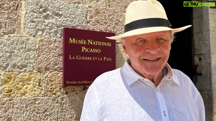 Anthony Hopkins Instagram - “Youth has no age.” #Picasso Musée National Pablo Picasso #Paris #Vallauris #SurvivingPicasso