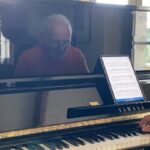 Anthony Hopkins Instagram - Remembering my mother ❤️ She purchased a used cottage piano when I was 7 and encouraged me to play. #MothersDay @nokidhungry @anthonyhopkinscollection 📸: @juanmiguel_co
