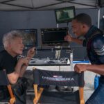 Anthony Mackie Instagram - When Harrison Ford tells you how kicking ass should look, you listen! LoL… Thanks for the on set wisdom and laughs my friend! Can’t wait to do it again… Marvel Studios’ Captain America: Brave New World in theaters May 3, 2024