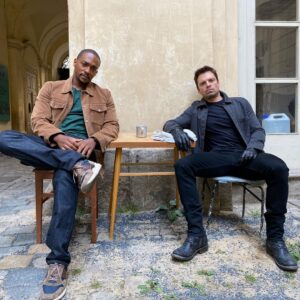 Anthony Mackie Instagram - Two guys walk into a bar...
Finally at the finally episode and can’t think of a better guy to have gone on this ride with. #falconandwintersoldier