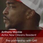 Anthony Mackie Instagram - Roofing has changed a lot since @AnthonyMackie’s dad taught him. Joining in on a GAF Roofing Academy class showed him that. We are out here training the community and our partners from @Rebuilding_together_nola while helping families repair or replace roofs that have been damaged from past storms. #GAFCommunityMatters #WeProtectWhatMattersMost