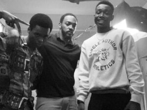 Anthony Mackie Instagram - Thanks for being the best family a movie dad could ask for! We had many laughs on this one and now everyone can see why! @nilesfitch @jahiwinston @thechrislandon @theericaash #wehaveaghostnetflix