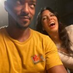 Anthony Mackie Instagram - @stephaniebeatriz really made me want to laugh every minute of everyday… thanks lady for getting twisted with me! #twistedmetal on Peacock July 27th