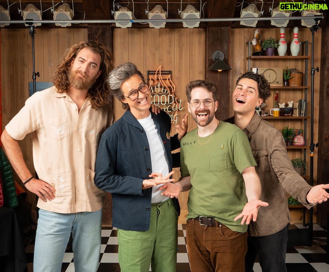 Anthony Padilla Instagram - Our Dads had us over for some fun and games! (We went on the new GMM episode, go watch)