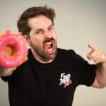 Anthony Padilla Instagram - We waited 7 years for Food Battle to return! Friendship always wins 🫸🫷 Food Battle 2023 merch is still around for a limited time!!