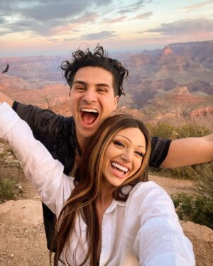 Anthony Padilla Instagram - thank you for all the birthday wishes 🥹

last week was mykie and my fourth anniversary and she took me to the grand canyon and now she’s making me homemade guac yo this week is insane